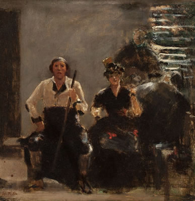 Sketch for The Quartette
