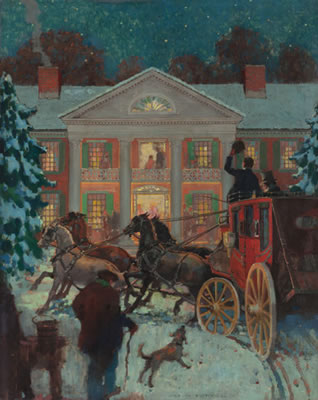 Sample artwork by Orson Byron Lowell (1871 - 1956), known for illustrator, cartoonist, genre - View similar artists and auction records