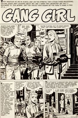 Hi-School Romances #33 Complete 5-Page Story "Gang Girl" Original Art Group (Harvey,1954). by Bill Draut - Auction record, sale price, and art valuation. Compare with similar artists and explore comparable artworks.