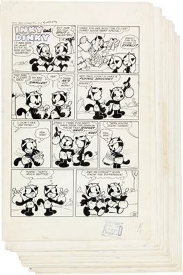 Joe Oriolo Inky and Dinky #2 Complete Issue Original Art Group