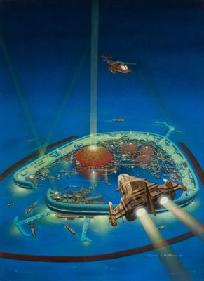 Sea City Urbanizing the Oceans, STARLOG #18 magazine cover