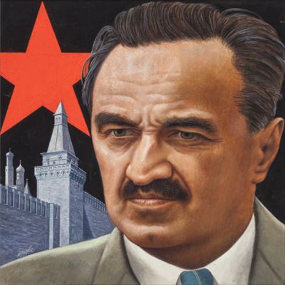 Visitor from the Kremlin, Newsweek magazine cover