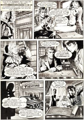 Gonzalo Mayo Vampirella #73 "The Demon Within" Partial Story Original Art