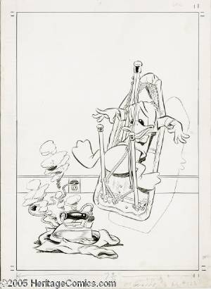 Walt Disney's Comics #123 Cover Original