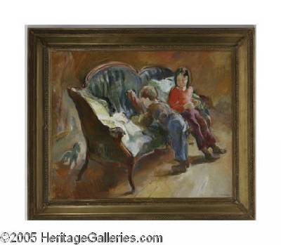 Children on a Sofa