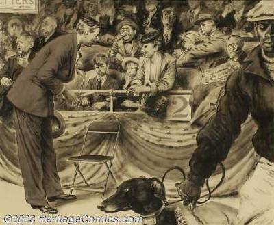 Magazine Story Illustration-The Saturday Evening Post