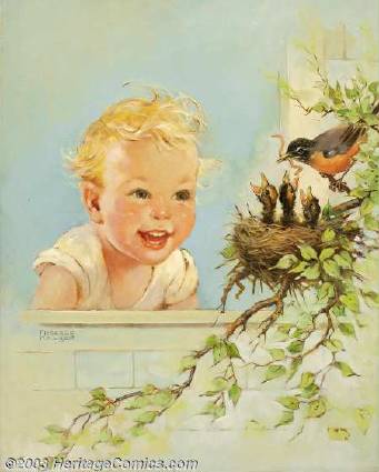 Calendar Art (c.1930) by Florence Kroger - Auction record, sale price, and art valuation. Compare with similar artists and explore comparable artworks.