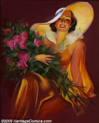 Pin-up/Glamour Art (1930-1940) by Laurette Patten - Auction record, sale price, and art valuation. Compare with similar artists and explore comparable artworks.
