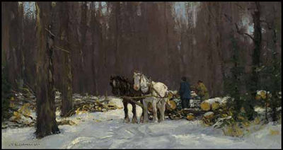 Loading Logs, Eastern Townships