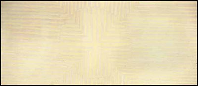 Whiteline Painting #1 by Ronald Langley Bloore - Auction record, sale price, and art valuation. Compare with similar artists and explore comparable artworks.