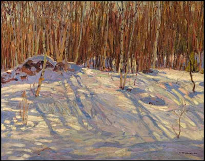 Winter Afternoon by Alexander Young (AY) Jackson - Auction record, sale price, and art valuation. Compare with similar artists and explore comparable artworks.