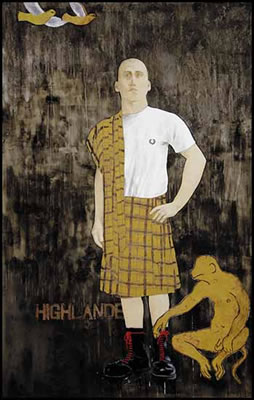 Golden Alex (Highlander) by Attila Richard Lukacs - Auction record, sale price, and art valuation. Compare with similar artists and explore comparable artworks.