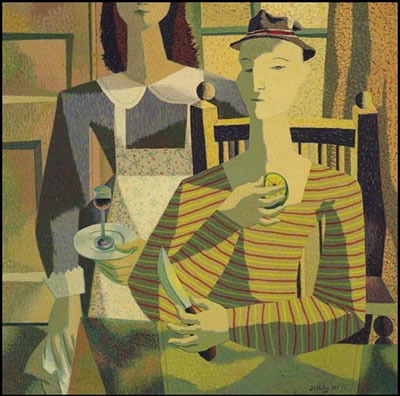 L'homme attablé