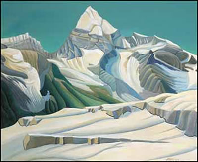 Mount Sir Donald by Donald Flather - Auction record, sale price, and art valuation. Compare with similar artists and explore comparable artworks.