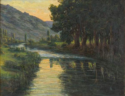 Landschaft bei Ingelfingen am Kocher