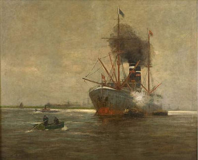 Schiffe vor der Küste by Alexander Essfeld - Auction record, sale price, and art valuation. Compare with similar artists and explore comparable artworks.