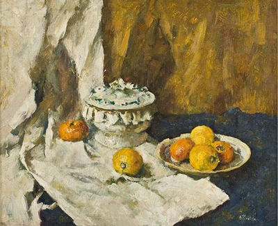 Sample artwork by Anna Plontke (1890 - 1930), known for painting - View similar artists and auction records