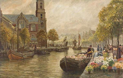Blumenmarkt in Amsterdam