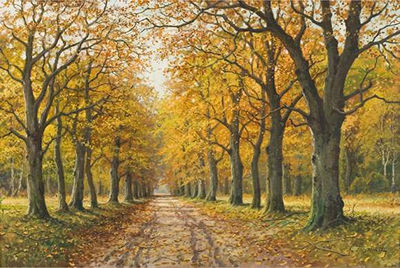 Herbstliche Allee by Laurits Sorensen-Enslew - Auction record, sale price, and art valuation. Compare with similar artists and explore comparable artworks.