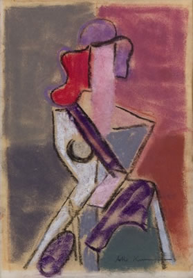 Kubistische Figur