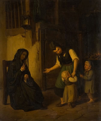 Besuch bei der Großmutter by Peter Schwingen - Auction record, sale price, and art valuation. Compare with similar artists and explore comparable artworks.