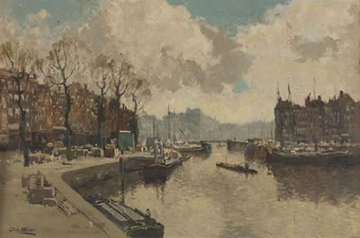 Niederländischer Hafen