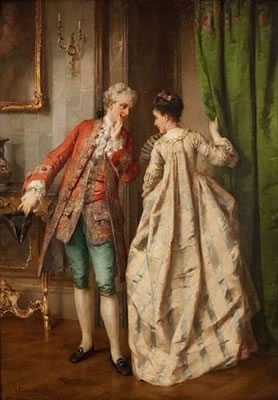 Die Verabredung by Otto Wilhelm Eduard Erdmann - Auction record, sale price, and art valuation. Compare with similar artists and explore comparable artworks.