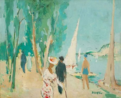 Sample artwork by Walter Schottler (1904 - 1978), known for painting - View similar artists and auction records