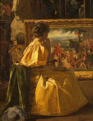 Die Kunstbetrachterin