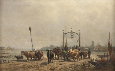 Fähre von Rees