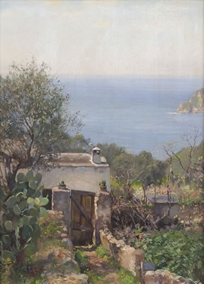 Mediterrane Küstenlandschaft