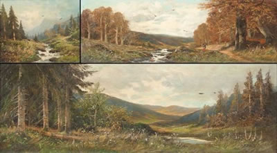 Drei Landschaften