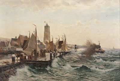 An der Ausfahrt bei Ostende (Originaltitel)