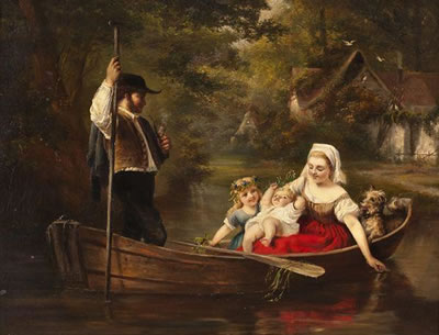 Bootsfahrt auf dem See