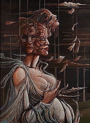 Ohne Titel (Surrealistische Komposition)