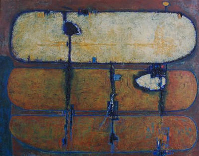 UNTITLED COMPOSITION by Joseph Dudley Downing - Auction record, sale price, and art valuation. Compare with similar artists and explore comparable artworks.