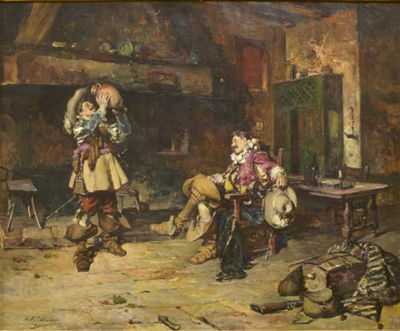 Cavaliers at Tavern