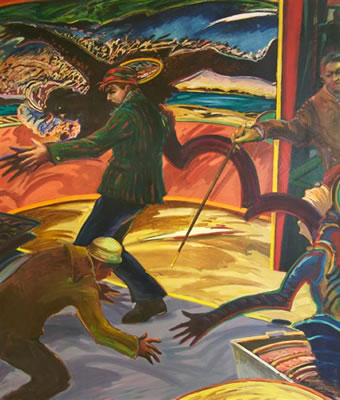 The Neglected Charles Vivian Killed by Poetry, 1977 by Robert Myrrden Barnes - Auction record, sale price, and art valuation. Compare with similar artists and explore comparable artworks.