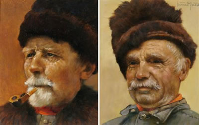 Pair of Portraits by Bernd Funke - Auction record, sale price, and art valuation. Compare with similar artists and explore comparable artworks.