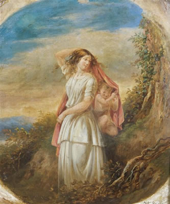 Maiden with Child by Hablot Knight Browne - Auction record, sale price, and art valuation. Compare with similar artists and explore comparable artworks.