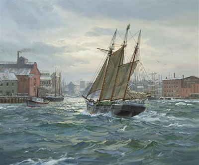 Christmas Tree Schooner, 1984