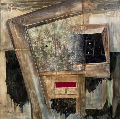 Sample artwork by Vitaly Dlugy (1934 - 1990), known for painting - View similar artists and auction records