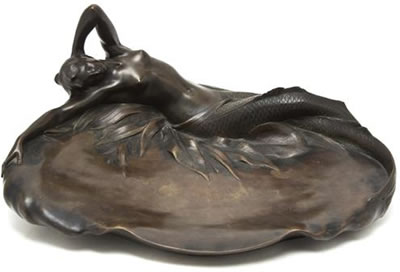 Figural Dish by Émile Namur - Auction record, sale price, and art valuation. Compare with similar artists and explore comparable artworks.