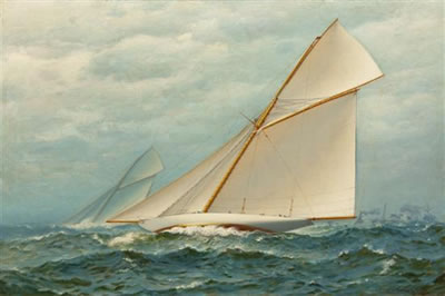 America's Cup Race, 1899