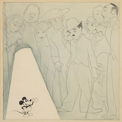 Sample artwork by Karl August Arnold (1883 - 1953), known for caricature and cartoon drawing, illustration, painting, graphics - View similar artists and auction records