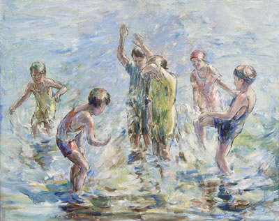 The splash