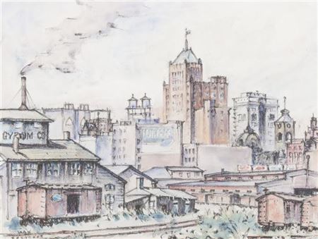View from the Tracks by Max Fernekes - Auction record, sale price, and art valuation. Compare with similar artists and explore comparable artworks.
