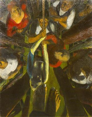 The Hanging by Hans Weingaertner - Auction record, sale price, and art valuation. Compare with similar artists and explore comparable artworks.