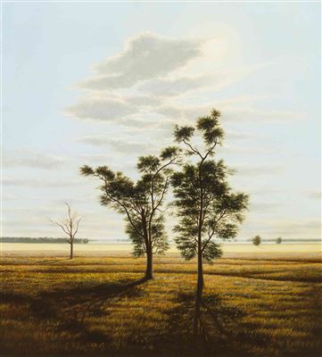 Trees and Gold Field