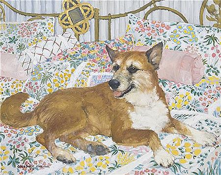 Lilly's Dog on a Bed, 1978 by Constance Coleman Richardson - Auction record, sale price, and art valuation. Compare with similar artists and explore comparable artworks.